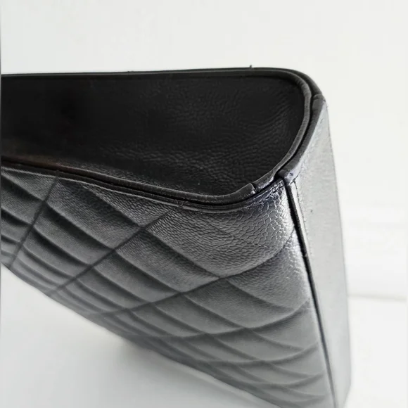 Chanel Black Caviar Briefcase Laptop Bag - Picture 9 of 16